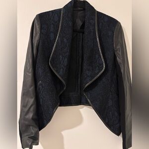 Yigal Azrouel Black and Navy Blazer